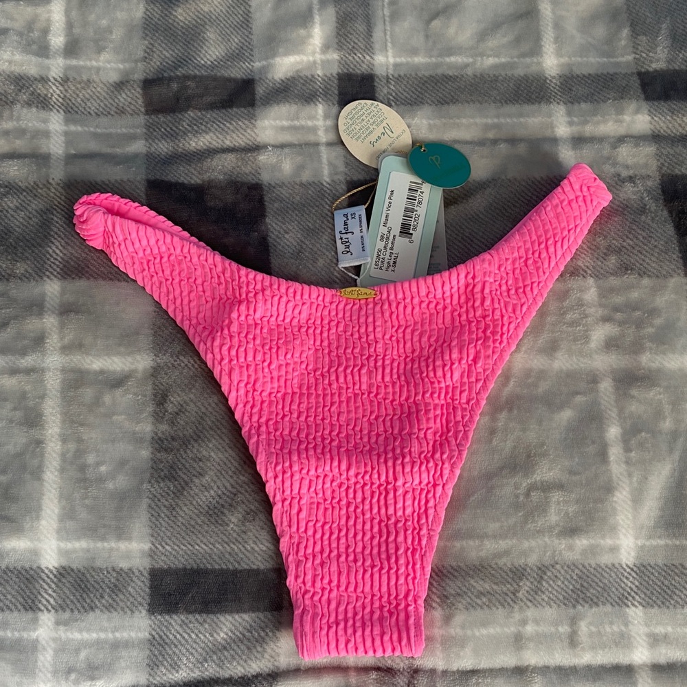 Luli Fama Pura Curiosidad bottoms. Size XS. Miami Vice Pink. New with tags.